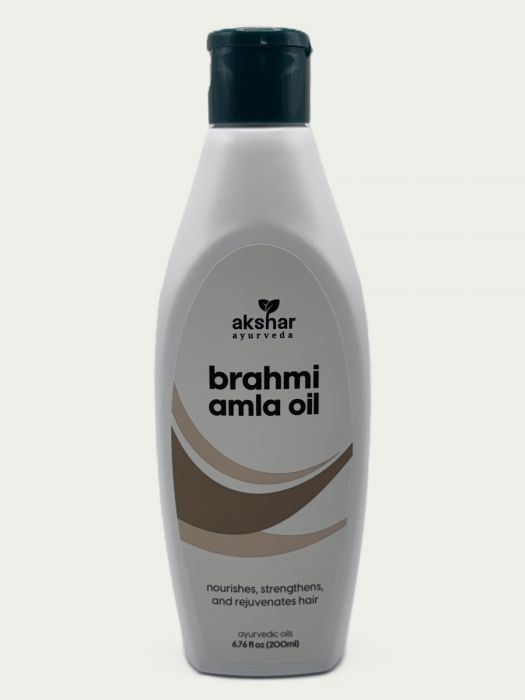 Akshar Ayurveda - Hair Oil - Brahmi Amla Hair Oil (200/ml)