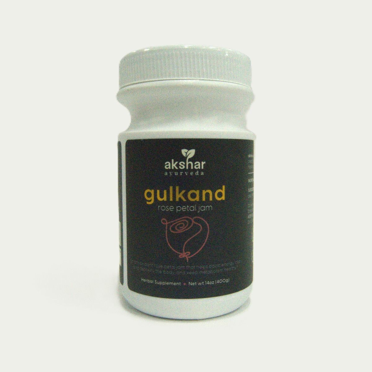 Akshar Ayurveda - Gulkand (Rose Petal Jam) 400g