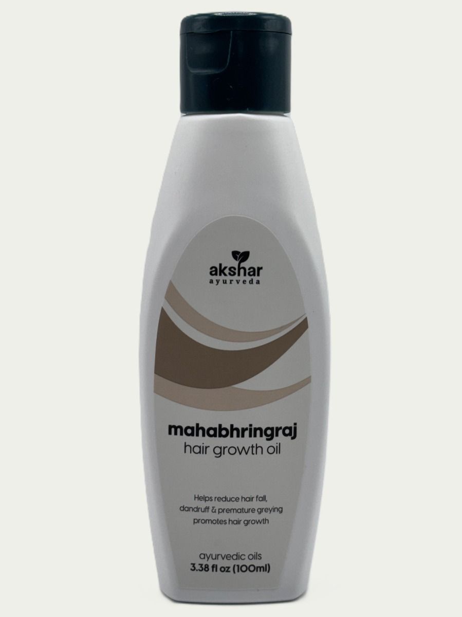 Akshar Ayurveda - Hair Growth Oil - Mahabhringraj Hair Growth Oil