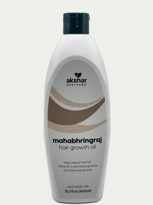 Akshar Ayurveda - Hair Growth Oil - Mahabhringraj Hair Growth Oil