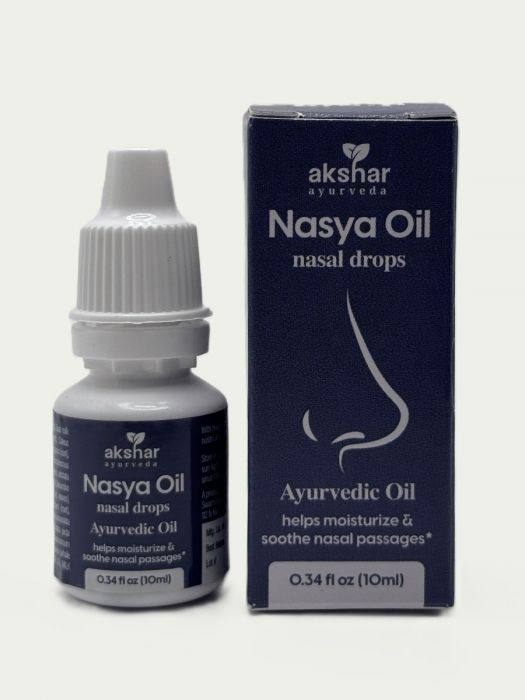 AKSHAR Ayurveda - Nasya Oil - Help hydrate and calm dry nasal passages (10ml)